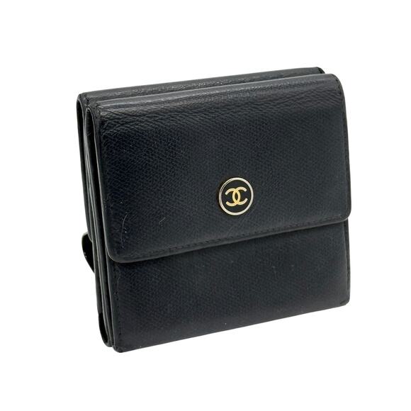 Vintage Chanel CC Logo Compact Wallet*AMAZING condition*BEAUTIFUL - Picture 2 of 11